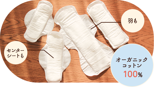 ナプキンの写真