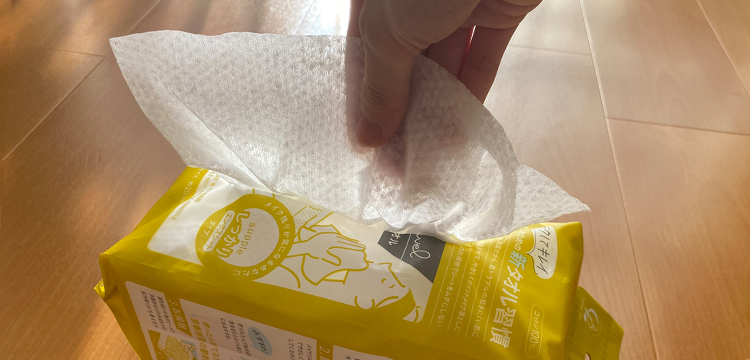 天然素材のコットン100%エンボスシート